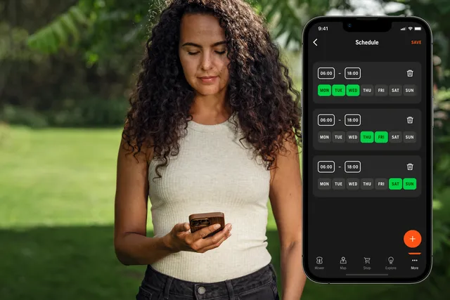Automower Connect aplikacija